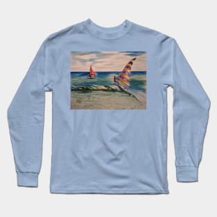 Sailboarding Adventures Long Sleeve T-Shirt